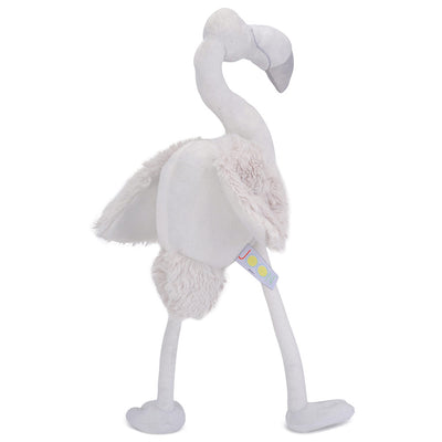 3 of 3:JOON Beaky The Flamingo Stuffed Animal, Light Grey, 9.5 Inches 