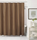 1 of 1:Aqua Block Premium Heavy Weight PEVA Shower Liner, Chocolate, 72x72 Inches 