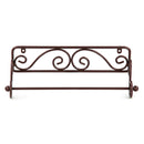 4 of 7:Home Basics Scroll Collection Steel Wall Mounted Paper Towel Holder, Bronze 
