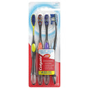 1 of 3:Colgate 360° Total Advanced Floss-Tip Bristles Toothbrush, Soft, 4 Count 
