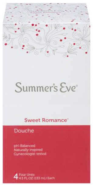 1 of 1:Lot de 4 nettoyants douche Summer's Eve, Sweet Romance, 125 ml chacun 