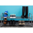 4 of 8:Lot de 2 range-chaussures réglables Home Basics, noir 