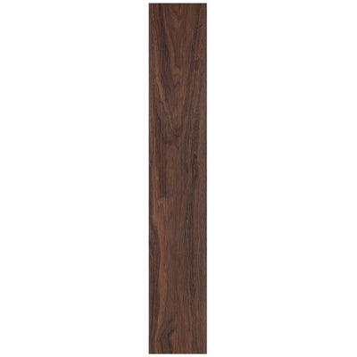 1 of 3:Planches de plancher en vinyle autocollantes Tivoli II Dark Walnut 6x36 - 10 planches/15 pi2 