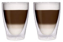 3 of 5:Circleware Thermax Tazas de café con leche de vidrio aislado de doble pared, 2 piezas, 10.4 onzas 