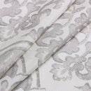 4 of 5:Dorsett Damasco Impreso Cortina de Ducha, Gris, 70x72 Pulgadas 