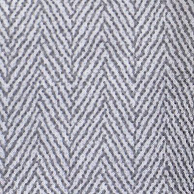 2 of 2:Home Basics Herringbone Storage Box, Gray, Large, 11.8x15.75x10 Inches 