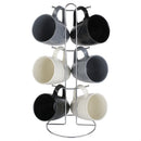 2 of 7:Home Basics Juego de tazas de ganchillo de 6 piezas con soporte, multicolor 