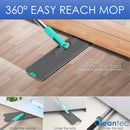 2 of 6:Cleantec Magic Flat Mop With Bucket System and 360 Degree Swivel Wand, Gray, 14x7x8.5 Inches 