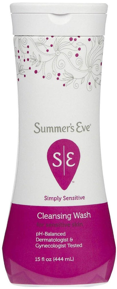 1 of 1:Summer'S Eve Cleansing Wash For Sensitive Skin Simply Sensitive - 15 Ounces 