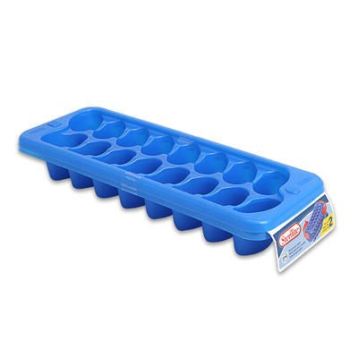 1 of 1:Bac à glaçons Sterilite bleu (lot de 2) - 11 x 4 x 2 