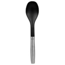 2 of 17:Cuillère de service Home Basics Mesa en nylon résistant aux rayures avec acier inoxydable, 13 pouces 
