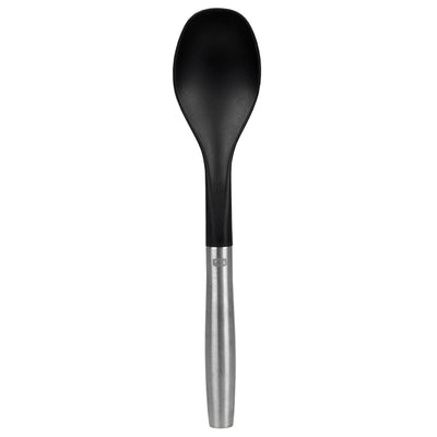 2 of 17:Cuillère de service Home Basics Mesa en nylon résistant aux rayures avec acier inoxydable, 13 pouces 