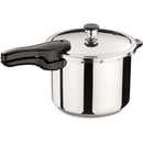 1 of 5:Presto 01362 6-Quart Stainless Steel Pressure Cooker 