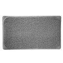 1 of 1:Tapis de bain tissé en luffa populaire, gris, 43 x 75 cm 