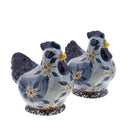 1 of 1:Ensemble salière et poivrière Temp-Tations Old World Hen, bleu 