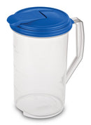 1 of 1:Sterilite Plastic Round Pitcher, Blue, 2 Quart 