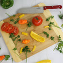3 of 5:Home Basics Dual Tone Bamboo Cutting Board, Natural, 11.5x13.5 Inches 