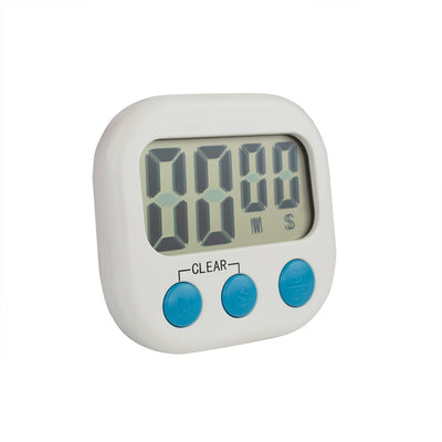 3 of 6:Home Basics Digital Kitchen Timer, White 