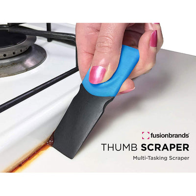 4 of 4:FusionBrands Herramienta para raspar el pulgar, paquete de 2 