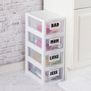 2 of 2:Sterilite Stackable Storage Drawer, White, 12.87x8.87x6 Inches 