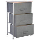 1 of 2:Simplify 3 Drawer Storage Chest, Grey 
