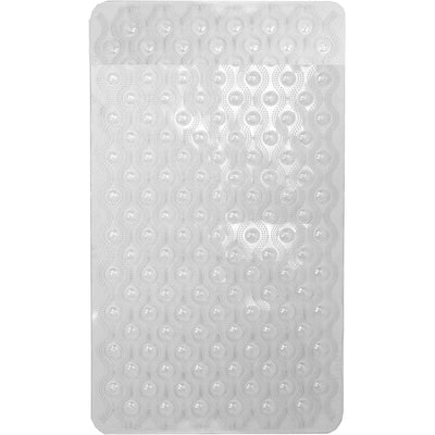 1 of 3:Home Basics Bubble Wave Bath Mat, Clear, 14x28 Inches 