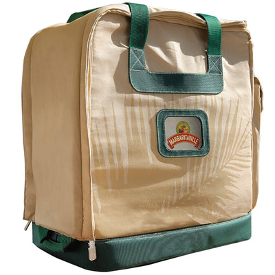 8 of 8:Margaritaville Key West Frozen Concoction Maker con bolsa de viaje, plateado y azul 