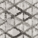 13 of 14:Achim Capri 3 Piece Rug Set, Rizzy Grey, 3-Piece Set, 2x3, 2x5, 5x7 Feet 