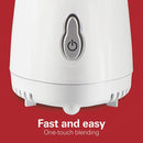 4 of 7:Hamilton Beach Smoothie Blender With 2 Travel Jars and Lids, White 
