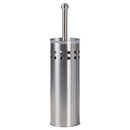 1 of 1:Premius Vented Stainless Steel Toilet Brush Holder, Silver, 4.6x15 Inches 