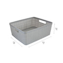 4 of 4:Simplify 10 Pack Organizing Set, Different Sizes for Multiple Needs, Grey 