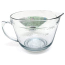 3 of 4:Kitchen Classics Glass Measruing Batter Bowl, Mix and Measure, 2 Quart 