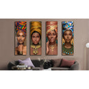 2 of 2:Premius Beauty and Strength - Lienzo lacado para pared, color naranja, 30,5 x 36.0 in 