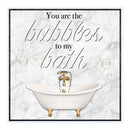 1 of 1:Décoration murale de salle de bain « Tu es la bulle de mon bain », 14 x 14 pouces 