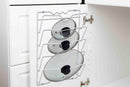 2 of 6:Home Basics Wall or Cabinet Mount Lid Rack 