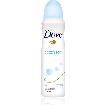1 of 1:Dove Cotton Soft Dry Spray Antiperspirant 48 hours Deodorant, 5 Ounces 