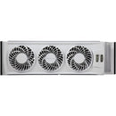 1 of 5:Bionaire Compact Window Fan with Manual Controls, 3 Blades, White 
