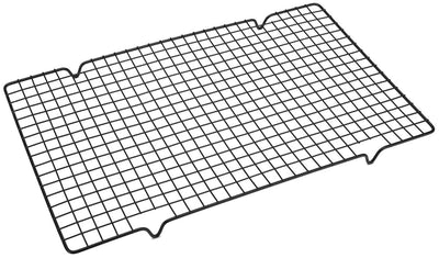 2 of 2:Grille de refroidissement antiadhésive Wilton, noire, 25 x 40 cm 