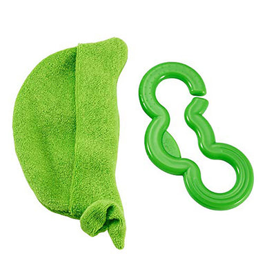 2 of 3:The First Years Chilled Peas 2-In-1 Teether, Green, 3 Months Up 