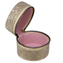2 of 4:Ruby + Cash Circle Travel Jewelry Accessory Organizer, Gold 