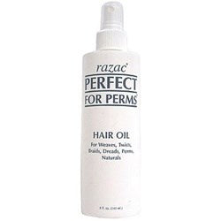 1 of 1:Razac Perfect For Perms Hair Oil - 8 Ounces 