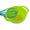 3 of 6:Home Basics Juego de preparación de cocina de plástico de 10 piezas, multicolor 