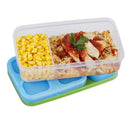 5 of 6:Rubbermaid LunchBlox Entree Kit Food Container Set, 5 Containers with Ice Pack, Green 
