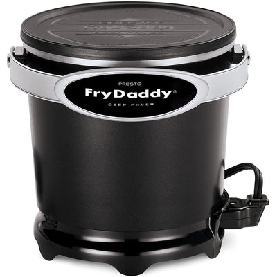 1 of 3:Presto FryDaddy Electric Deep Fryer, Black 