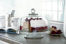 4 of 5:Anchor Hocking Presence 4-in-1 Cake Plate and Dome Stand Set, Clear 