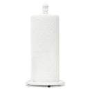 3 of 4:Porte-essuie-tout en fonte tissée Home Basics, blanc, 6,75 x 6,75 x 14 pouces 