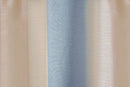 3 of 6:Panneau transparent texturé Spectrum avec passe-tringle, argent doré, 50 x 84 pouces 