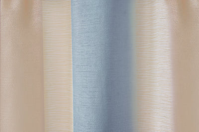 3 of 6:Panneau transparent texturé Spectrum avec passe-tringle, argent doré, 50 x 84 pouces 