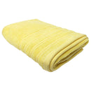 1 of 1:Feather and Stitch 2-Ply Bath Towel, 27x54 Inches, Yellow 