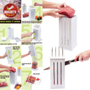3 of 5:Ensemble d'ustensiles de cuisine pour kebab Brochette Express avec 32 brochettes en bambou 